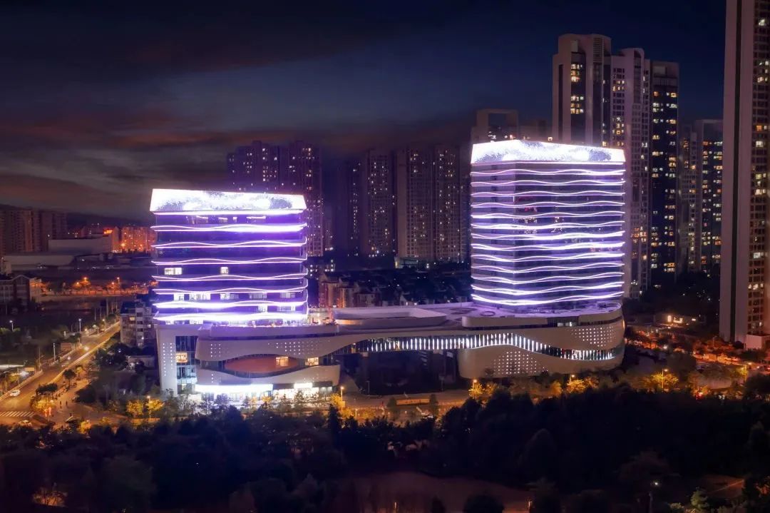 用燈光打造海浪風(fēng)帆，邀您共賞寧德市夜景新地標