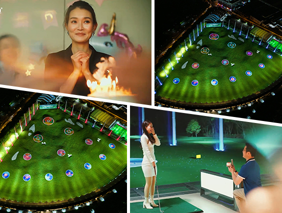 GOLF+無(wú)限玩法！高爾夫智能燈光互動(dòng)控制系統(tǒng)等您來(lái)體驗(yàn)